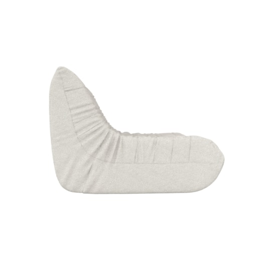 Poltrona Glamour Bouclé Areia Embalada Em Caixa XFLEX Sofás